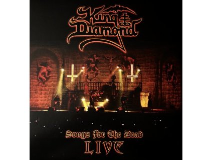 SONGS FOR THE DEAD LIVE 2LP  King Diamond