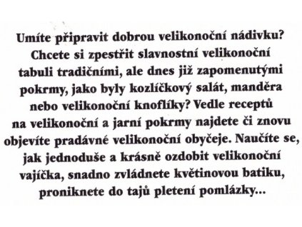 VELIKONOCE NEJEN V KUCHYNI  Martin Pavel