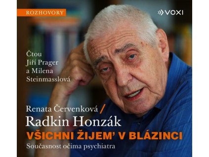 VŠICHNI ŽIJEM V BLÁZINCI (AUDIOKNIHA)  Honzák Radkin, Červenková Renata