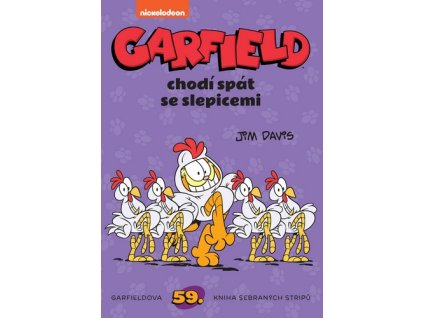 GARFIELD 59. CHODÍ SPÁT SE SLEPICEMI  Jim Davis