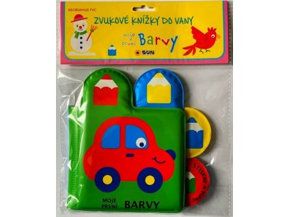 MOJE PRVNÍ BARVY - ZVUKOVÉ KNÍŽKY DO VANY