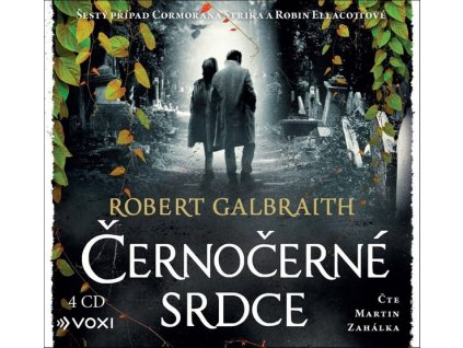 ČERNOČERNÉ SRDCE (AUDIOKNIHA)  Galbraith (pseudonym J. K. Rowlingové) R