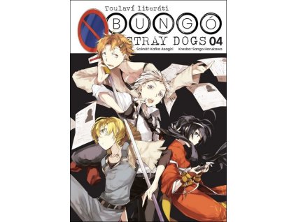 BUNGÓ STRAY DOGS - TOULAVÍ LITERÁTI 4  Asagiri, Kafka ; Harukawa, Sango