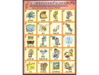 VYJMENOVANÁ SLOVA PSVZ