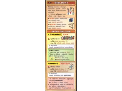 ZÁLOŽKA - ČÍSLOVKY