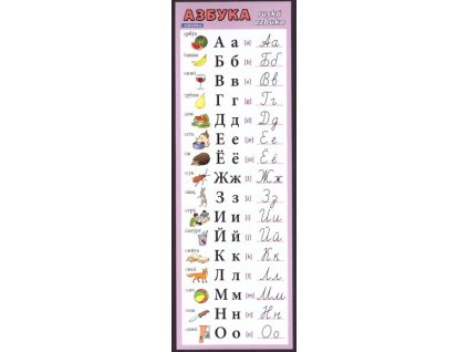 ZÁLOŽKA - RUSKÁ AZBUKA