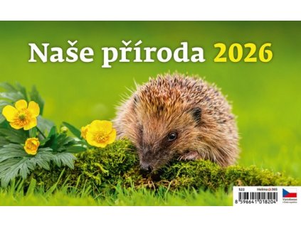 KALENDÁŘ 2026 - NAŠE PŘÍRODA - STOLNÍ