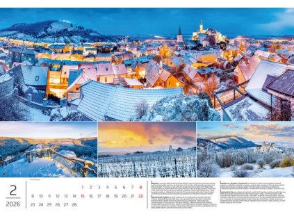 KALENDÁŘ 2026 - PUTOVÁNÍ PO ČESKU