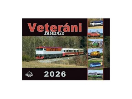 KALENDÁŘ 2026 - VETERÁNI ŽELEZNIC