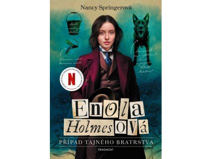 ENOLA HOLMESOVÁ - PŘÍPAD TAJNÉHO BRATRSTVA  Springerová Nancy