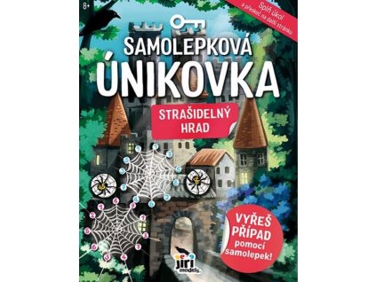 STRAŠIDELNÝ HRAD - SAMOLEPKOVÁ ÚNIKOVKA