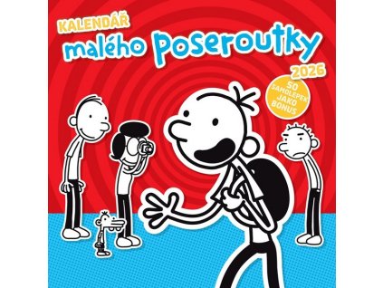 KALENDÁŘ MALÉHO POSEROUTKY 2026  Kinney Jeff