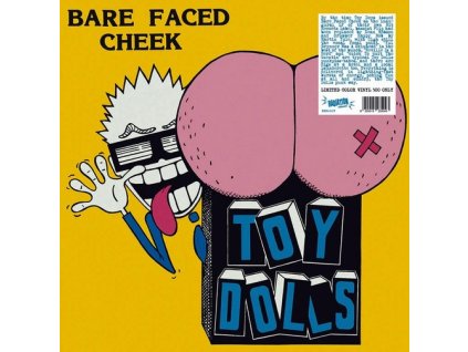 BARE FACED CHEEK (BLUE VINYL)  Toy Dolls