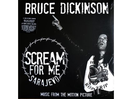 SCREAM FOR ME SARAJEVO 2LP  Dickinson Bruce