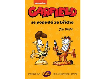 GARFIELD -66- GARFIELD SE POPADÁ ZA BŘICHO  Davis, Jim