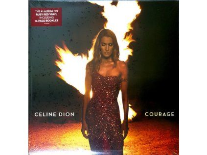 COURAGE 2LP (RUBY RED VINYL)  Dion Celine