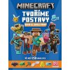 MINECRAFT - TVOŘÍME POSTAVY - KNÍŽKA SE SAMOLEPKAMI
