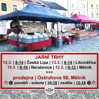 🌸JE TO TADY🌻🌹 🌞🗓 Letos nám přeje počasí i kalendář, a tak vyrážíme ven ještě před Velikonočními trhy. ❗ Můžete se na nás...