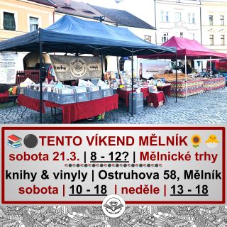 TĚŠÍTE SE? TĚŠÍME SE! 🌞 Úplně si nejsme jistí počasím. Ale tím, že se s námi tuto sobotu potkáte na trzích Mělnické trhy,...