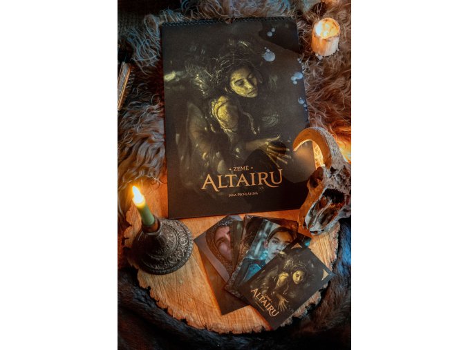 Kalendář + kartičky Země Altairu