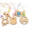 Korálky MickeyMouse 2cm - (1ks) - creme