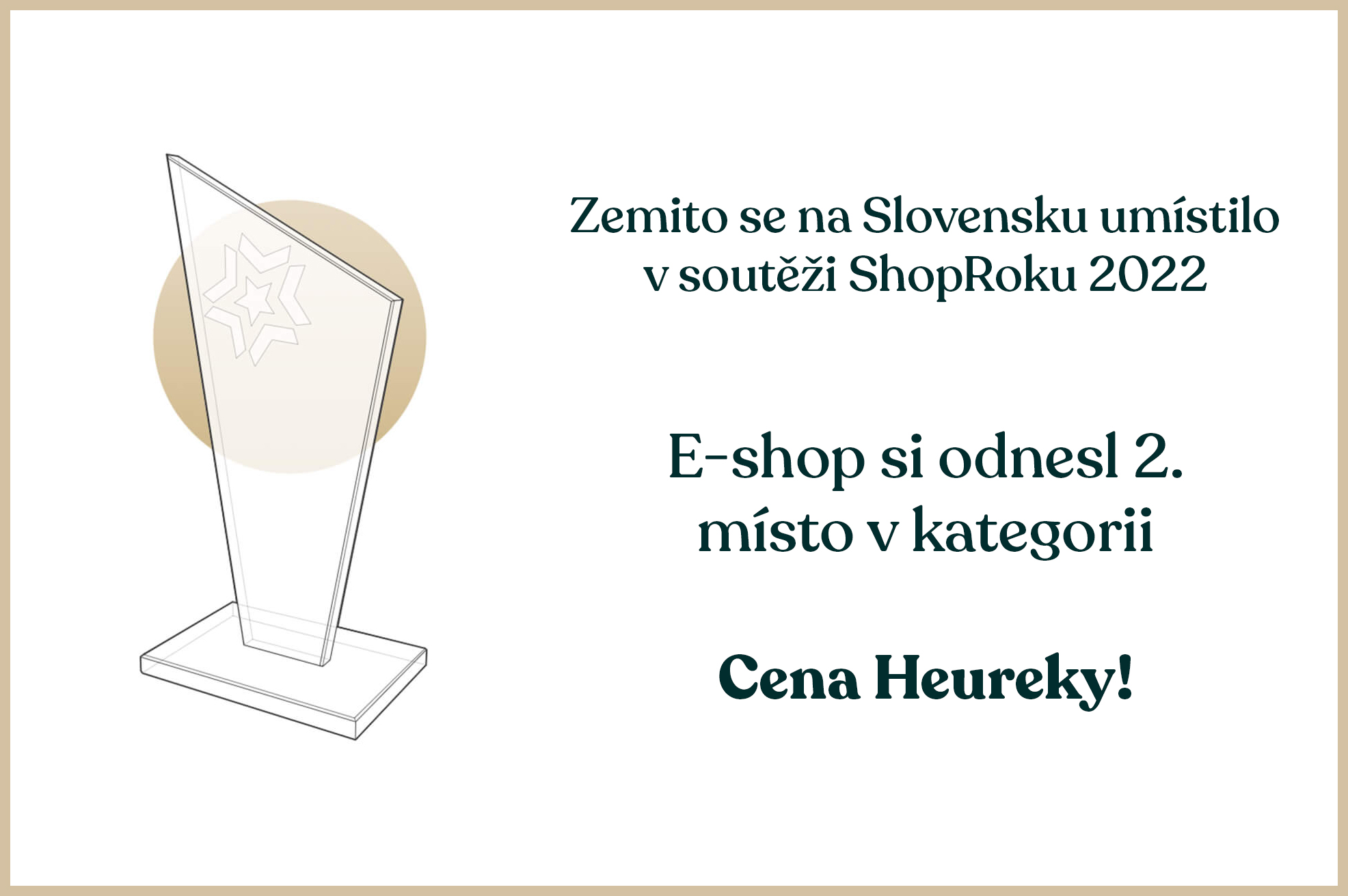 Zemito.sk získává cenu Heureky!