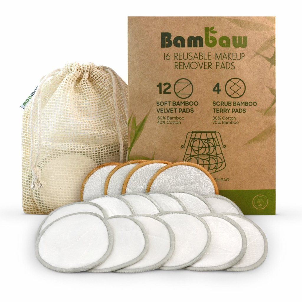 Bambaw, Bambusové odličovací tamponky  - 16 ks