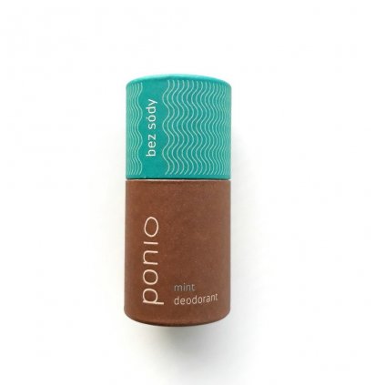 Ponio, Přírodní deodorant pro citlivou pokožku - Mint 60 g