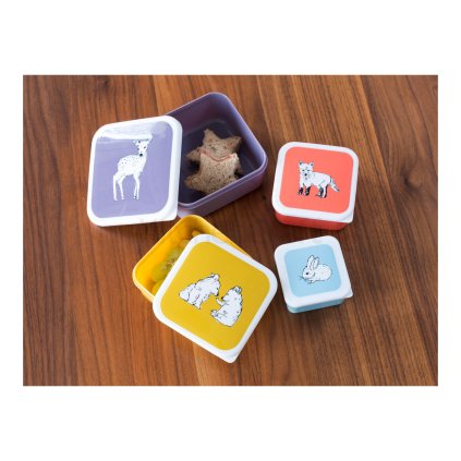 KitchenCraft, Dětská sada nádob se zvířátky - 4ks