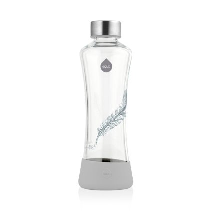 EQUA, Skleněná láhev SQUEEZE, 550 ml - Feather