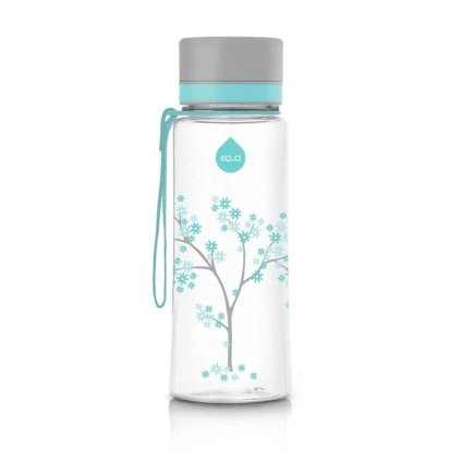 EQUA, Plastová láhev - různý design, 600ml - Mint blossom