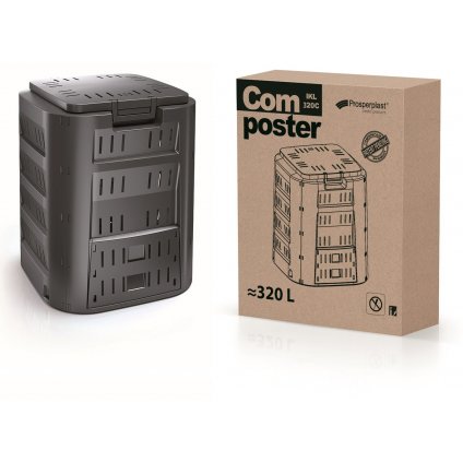 komposter compogreen cerny 220l