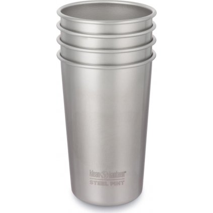 Klean Kanteen, Sada nerezových pohárků Steel Cup, 473 ml