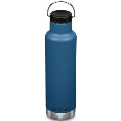 Klean Kanteen, Nerezová termolahev Insulated Classic w/Loop Cap - real teal 592 ml