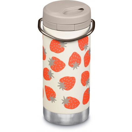 Klean Kanteen, TKWide w/Twist Cap - Strawberries 355 ml