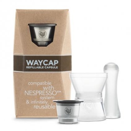 WayCap, Plnitelná nerezová kapsle Nespresso - 1ks