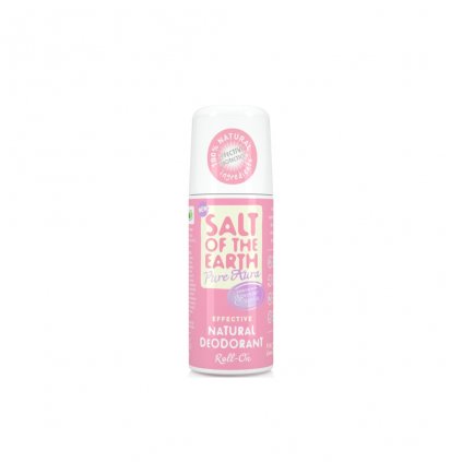 Crystal Spring, Přírodní krystalový deodorant PURE AURA, Roll on- Levandule, Vanilka, 75ml