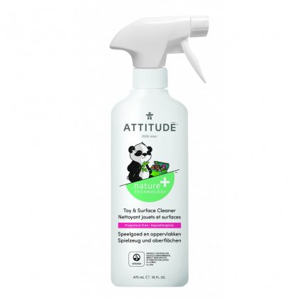 Attitude, Čistící prostředek na dětské povrchy/hračky - bez vůně, 475ml