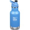 Klean Kanteen, Dětská nerezová termoláhev Insulated Kid Classic se sportovním uzávěrem 3.0 - Pool Party Matte, 355 ml