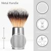 Shaving Brush Amazon 3rdslide Aplat Grey Handle scaled
