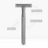Bambaw metal razor silver