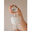 EQUA, Skleněná láhev SQUEEZE, 550 ml - ACTIVE White