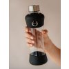 EQUA, Skleněná láhev SQUEEZE, 550 ml - ACTIVE Black