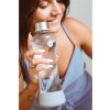 EQUA, Skleněná láhev SQUEEZE, 550 ml - Feather