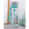 EQUA, Skleněná láhev SQUEEZE, 550 ml - Magnolia