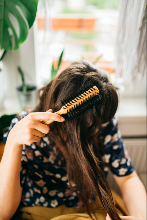 Kefa na vlasy z diviačích štetín