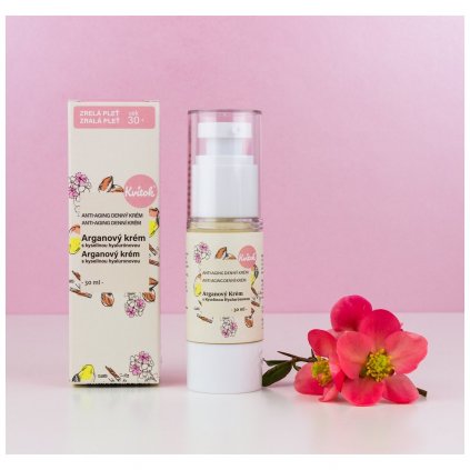 Arganový krém s kys. hyalurónovou 30 ml