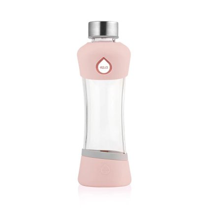 Equa, Sklenená fľaša SQUEEZE, 550 ml - ACTIVE Peach
