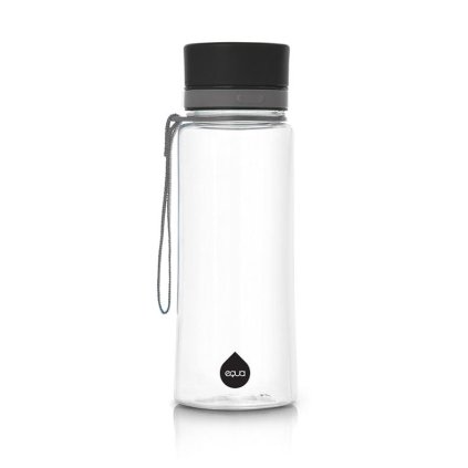 Equa, Plastová fľaša - typ Plain, 600ml - Black Plain
