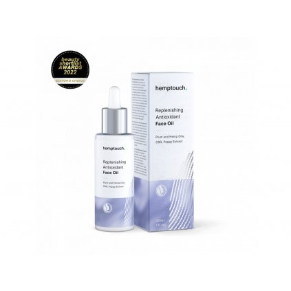 3854 4 replenishing face oil box en web award